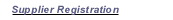 Supplier Registration